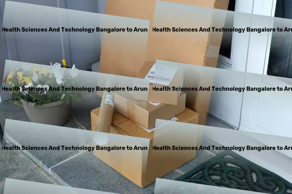 University Of Trans Disciplinary Health Sciences And Technology Bangalore to Arunachal Pradesh Transport High-speed goods services