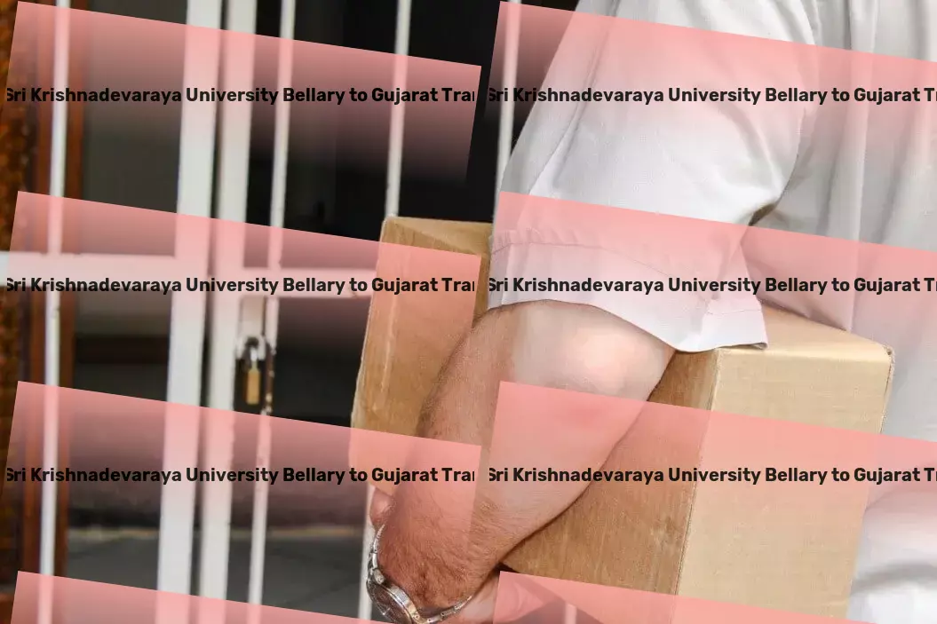 Vijayanagara Sri Krishnadevaraya University Bellary to Gujarat Transport Professional transport services