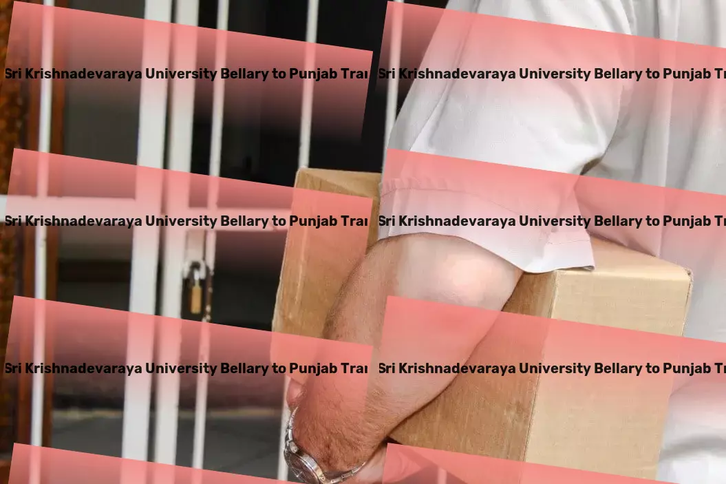 Vijayanagara Sri Krishnadevaraya University Bellary to Punjab Transport Making every mile worth your while! - Efficient cargo transport services