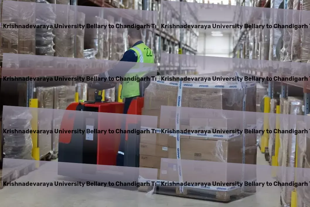 Vijayanagara Sri Krishnadevaraya University Bellary to Chandigarh Transport Bike shipping solutions