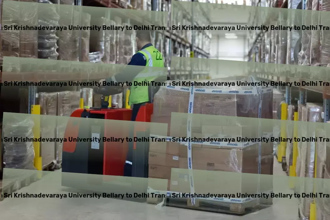 Vijayanagara Sri Krishnadevaraya University Bellary to Delhi Transport Driven by excellence, delivering across India reliably! - National road transport