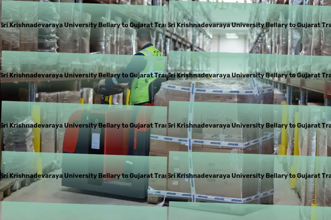 Vijayanagara Sri Krishnadevaraya University Bellary to Gujarat Transport Reliability and efficiency - the hallmarks of our Indian transport services. - Customized road transport