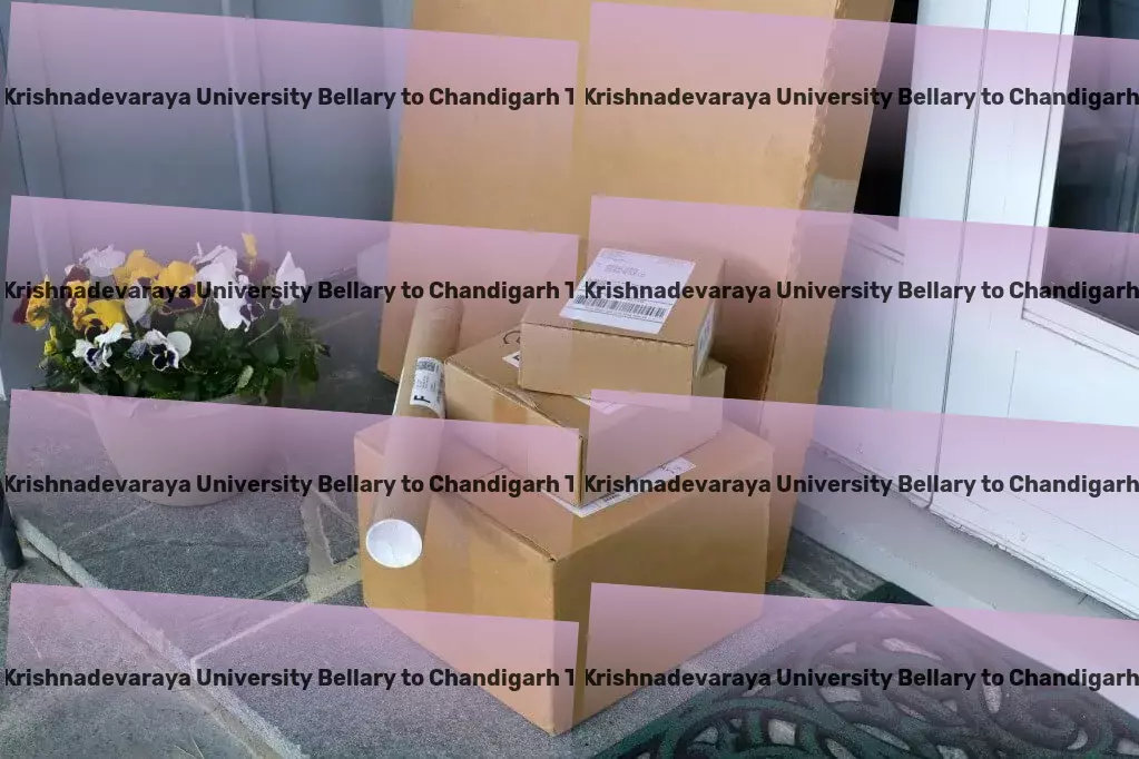 Vijayanagara Sri Krishnadevaraya University Bellary to Chandigarh Transport Your ticket to hassle-free travels around the city! - National cargo shipment solutions