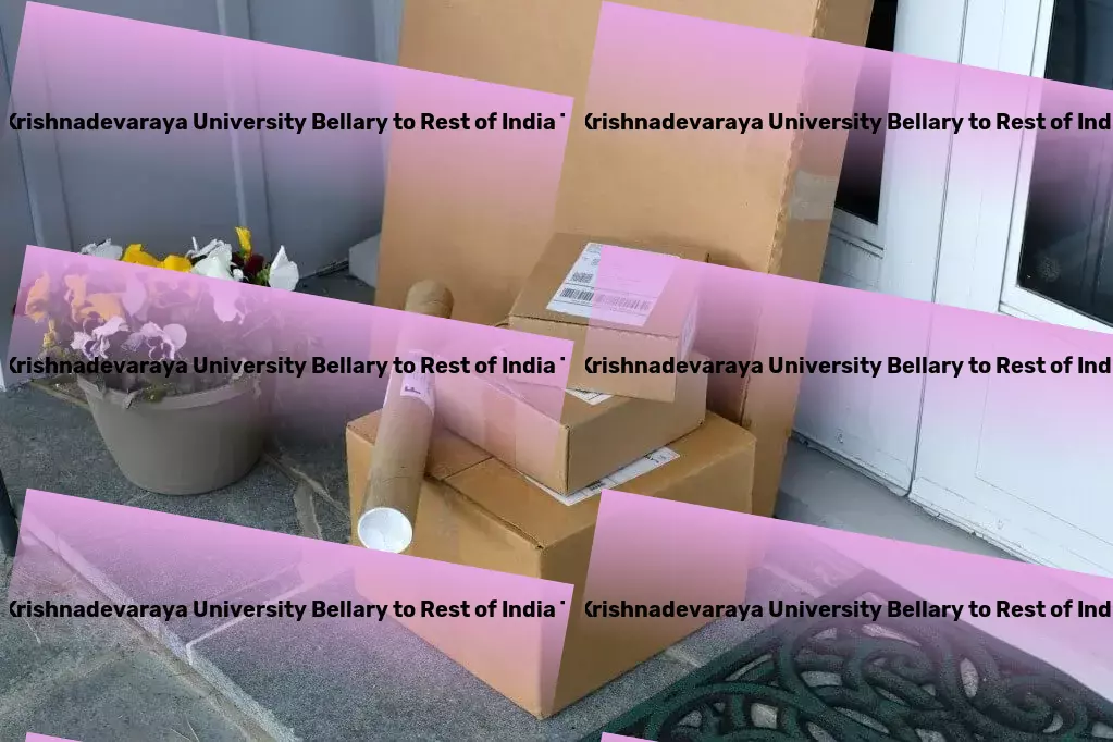 Vijayanagara Sri Krishnadevaraya University Bellary to Rest Of India Transport A new era of efficient and streamlined transport in India begins here! - Fast cargo forwarding