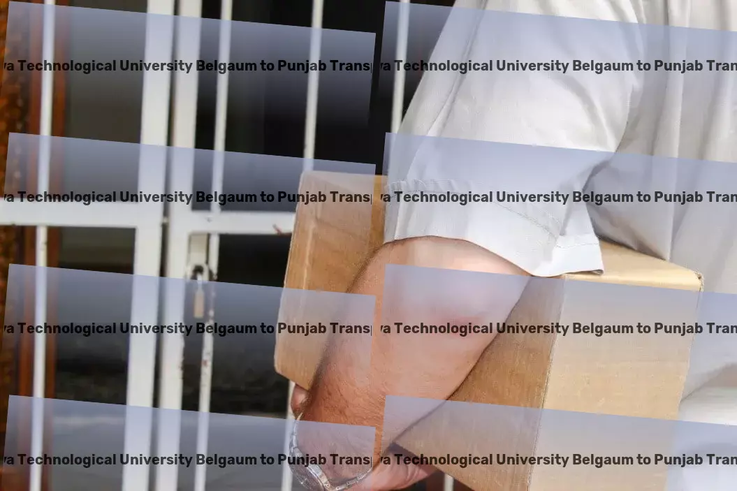 Visvesvaraya Technological University Belgaum to Punjab Transport Comprehensive cargo logistics