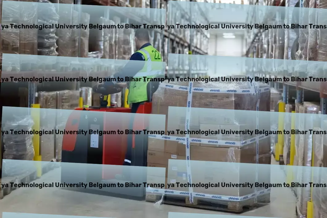 Visvesvaraya Technological University Belgaum to Bihar Transport Express goods forwarding