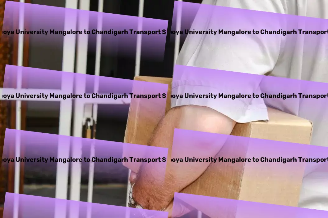 Yenepoya University Mangalore to Chandigarh Transport Quick cargo logistics