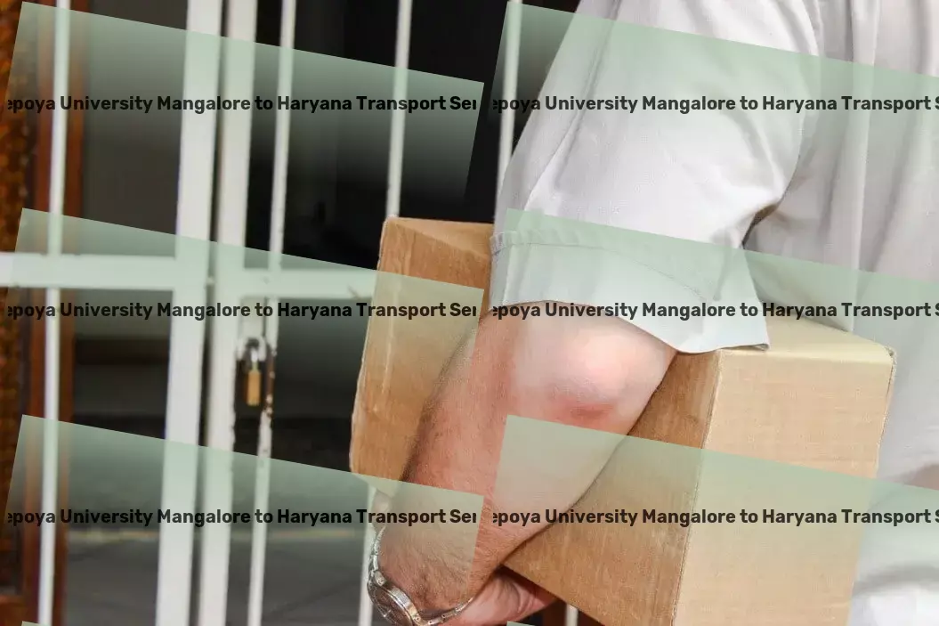 Yenepoya University Mangalore to Haryana Transport Bringing efficiency to your doorsteps! - Freight and cargo consolidation