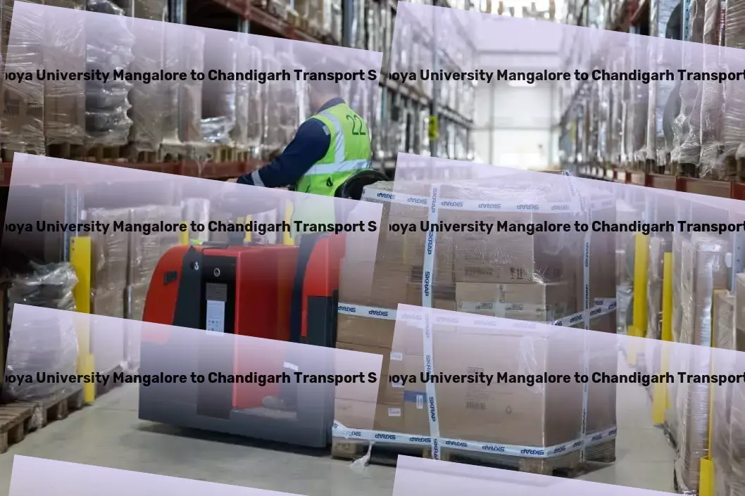 Yenepoya University Mangalore to Chandigarh Transport Bridging gaps, connecting markets: Excellence in Indian transport. - Comprehensive goods shipment