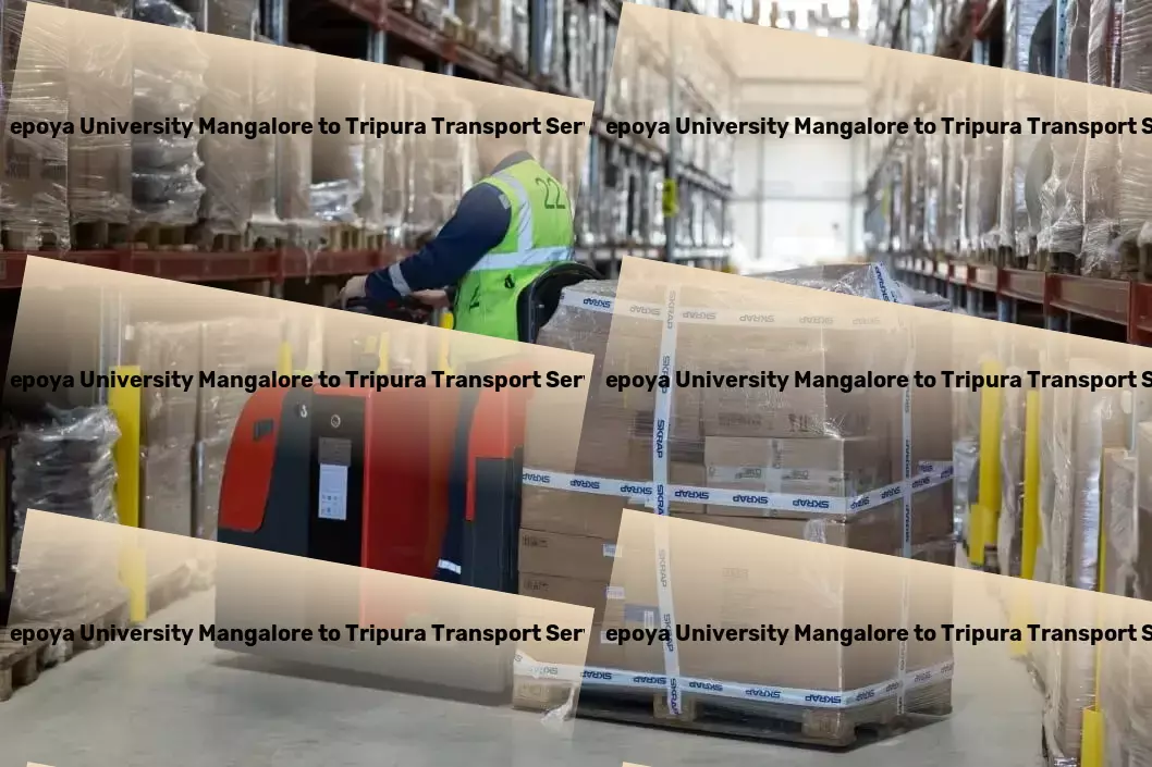 Yenepoya University Mangalore to Tripura Transport Simplifying transport for India's diverse needs! - Safe cargo handling