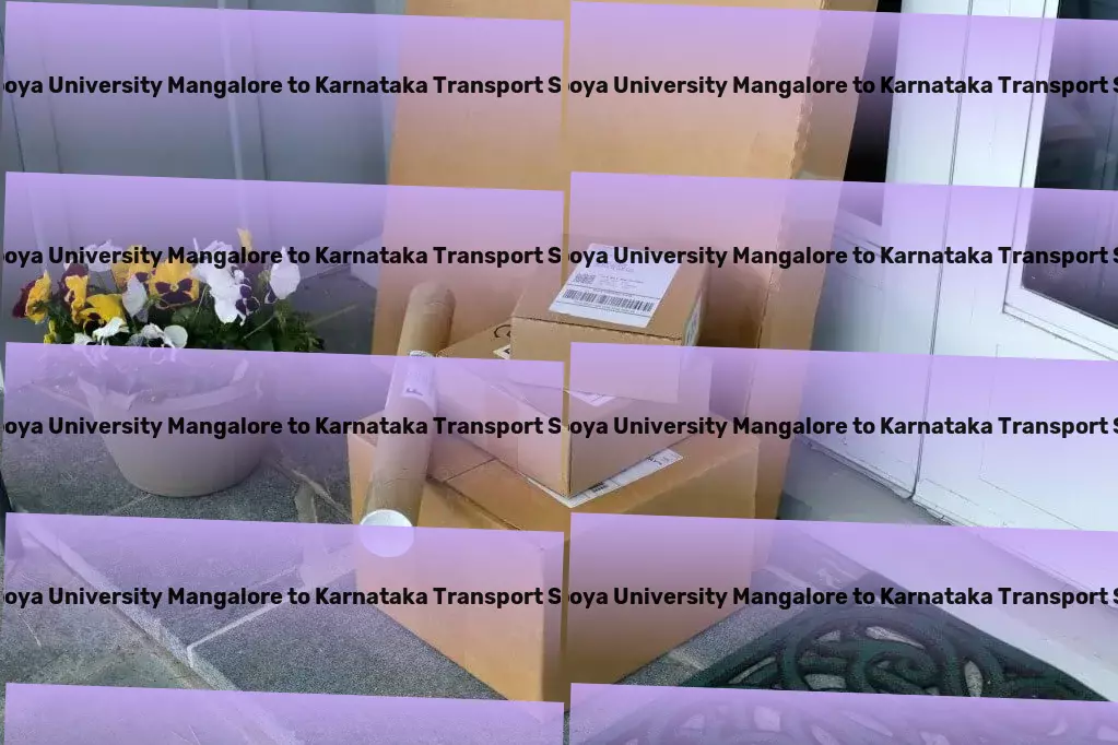 Yenepoya University Mangalore to Karnataka Transport Bridging gaps with innovative transport solutions across India's terrain. - Road cargo delivery