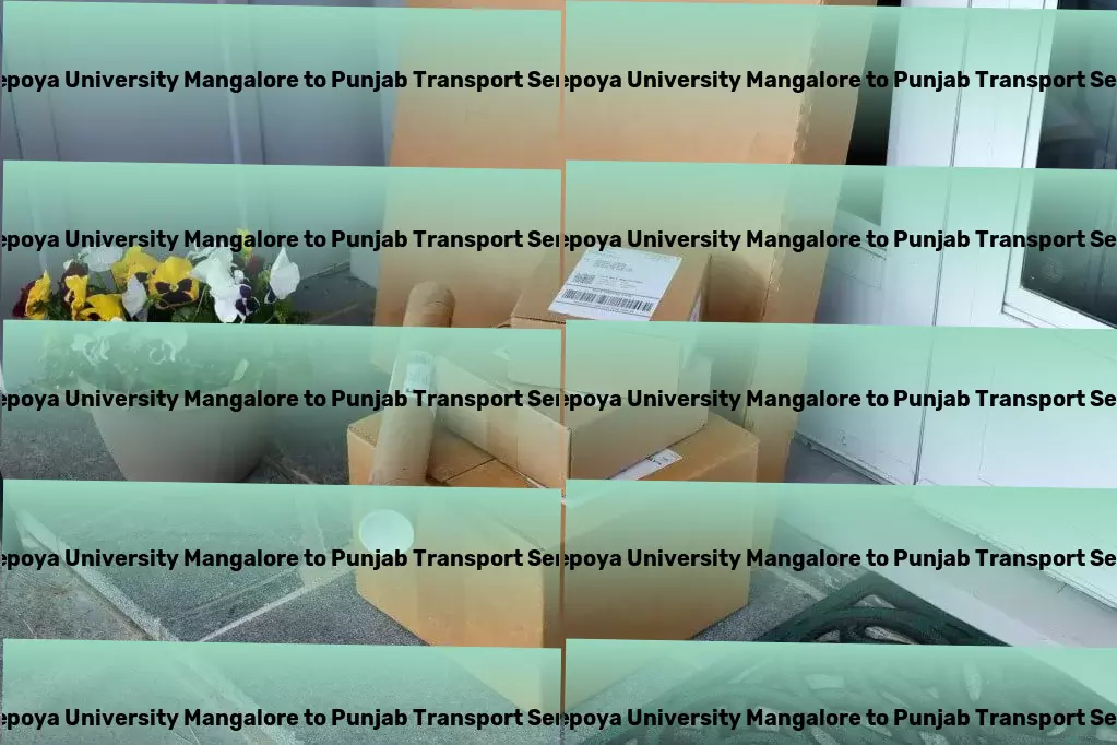 Yenepoya University Mangalore to Punjab Transport Express freight and shipment