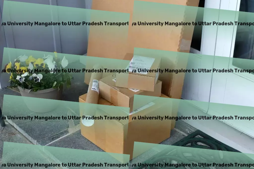 Yenepoya University Mangalore to Uttar Pradesh Transport Express cargo